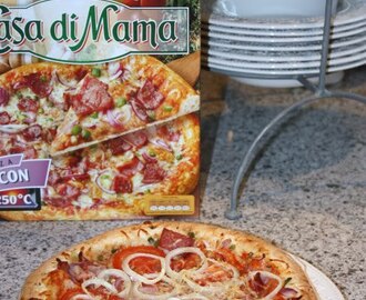 Middag 30.6.2011 Casa di Mama pizza