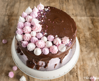 Pikekysskake med pasjonsfrukt