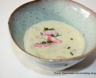 Oppskrift på enkel Bergensk fiskesuppe med reker