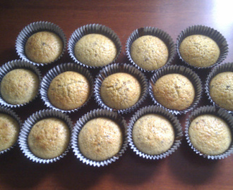 Muffins med sjokoladebiter