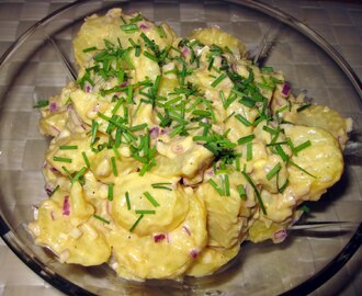 Dansk gul potetsalat