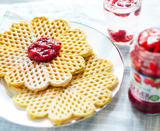 Perfekte veganske og glutenfrie vafler