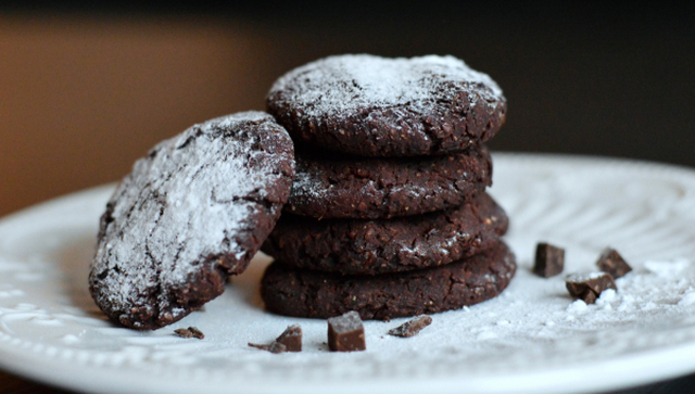 Sukkerfrie og mektige brownie cookies