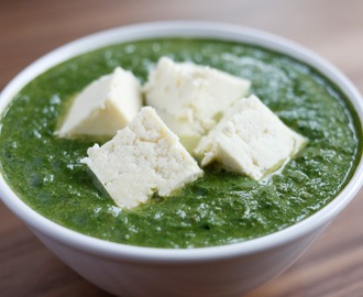 Grønn og skjønn palak paneer