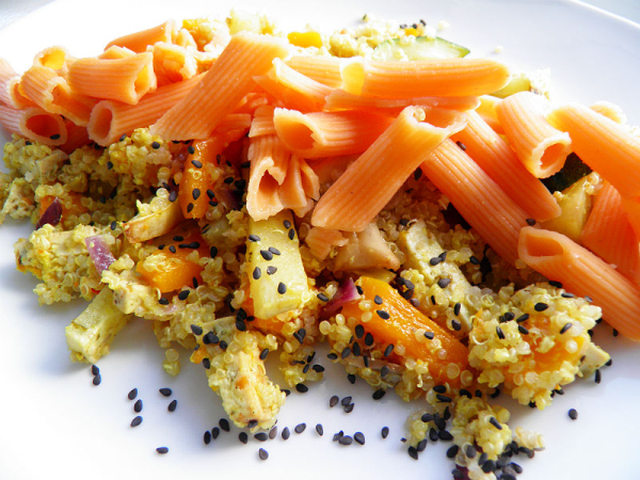 Lunsj - og middagstips : Quinoa & Linsepasta