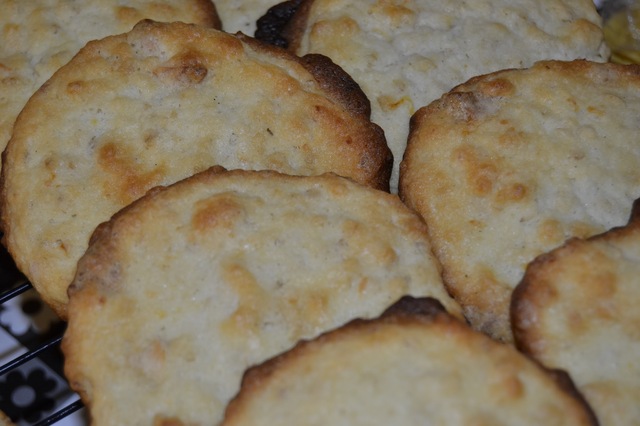 Sitron-Cookies m/ hvit sjokolade og kremost
