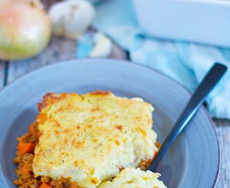 Vegansk shepherdless pie