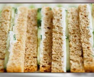 Afternoon tea sandwiches