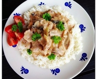 Svin stroganoff c",)