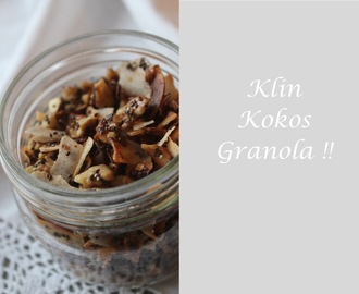 Klin Kokos Granola !!