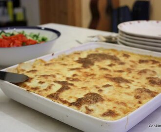 Moussaka med poteter