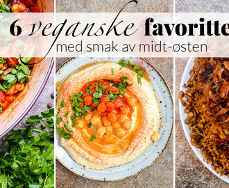 6 veganske favoritter med smak av Midt-Østen