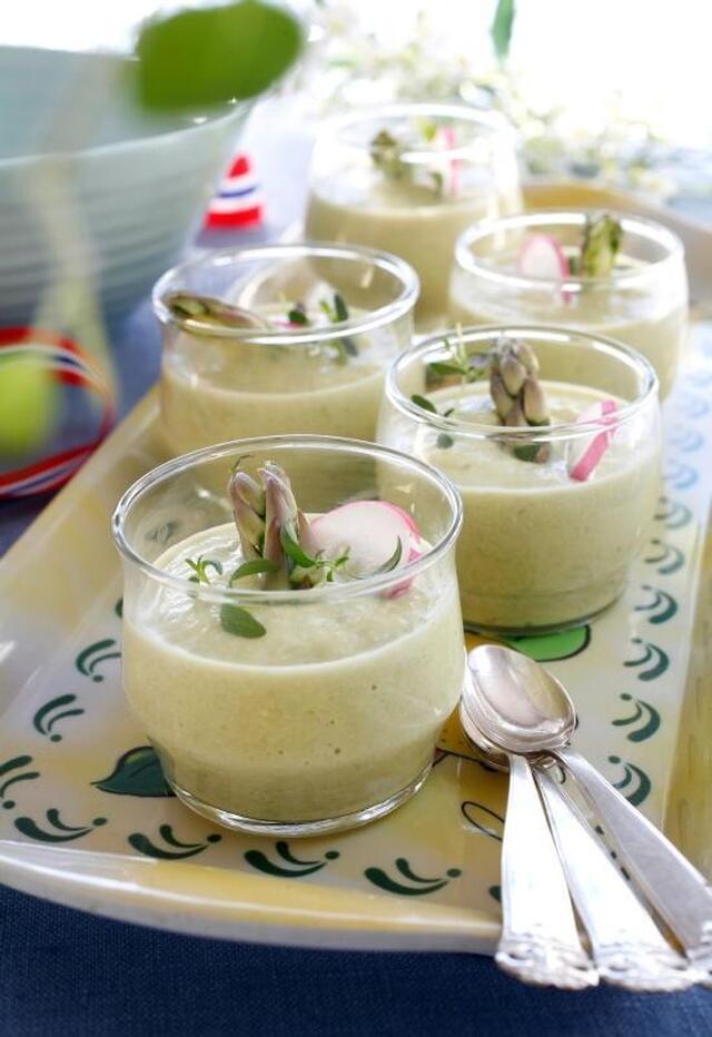 Grønn aspargessuppe
