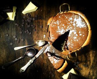 Sinful Chocolate Fondant Pie