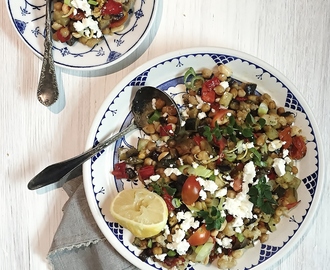 Mediterranean Feta-Veggie Salad