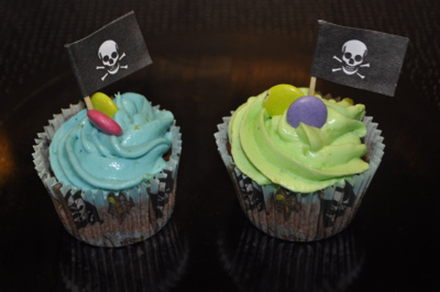Pirat cupcakes