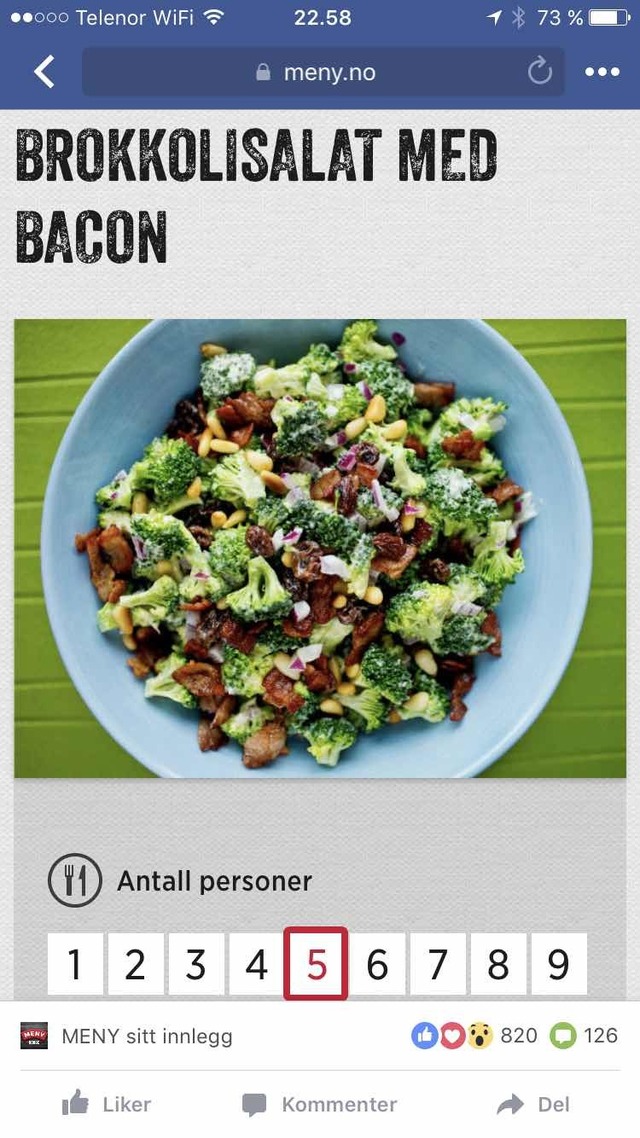 Brocoli salat
