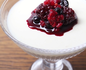 Sunn og smakfull panna cotta