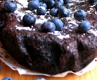 Vegansk browniekake