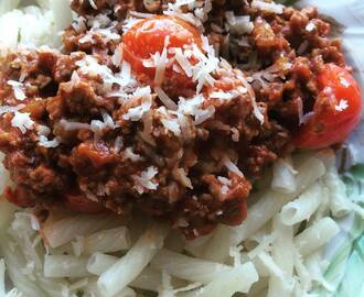 GLUTENFRI PASTA BOLOGNESE