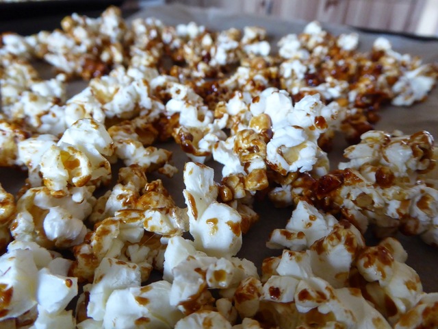 Karamelliserade popcorn à la Mastio