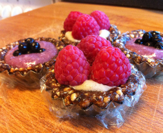 Raw food tarts