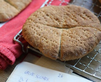 En frokost med nybakte scones