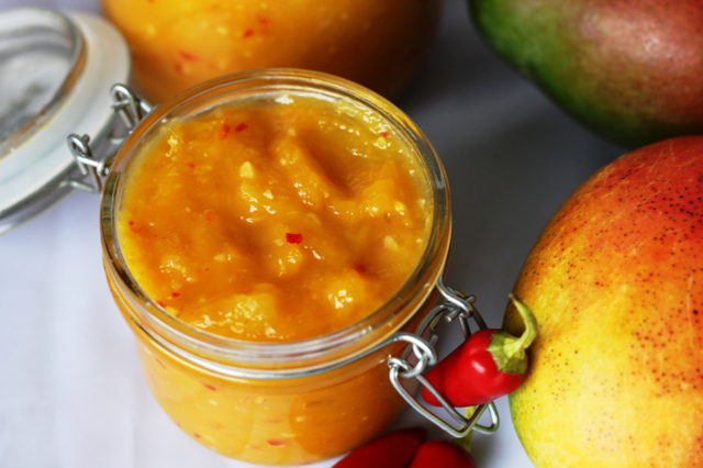 Knallgod mango-chutney