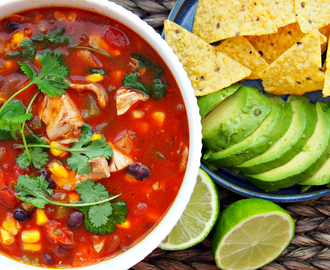 TexMex kyllingsuppe