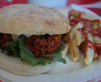 Sloppy Joe sandwich