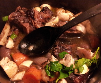 Boeuf Bourguignon (Forenklet)