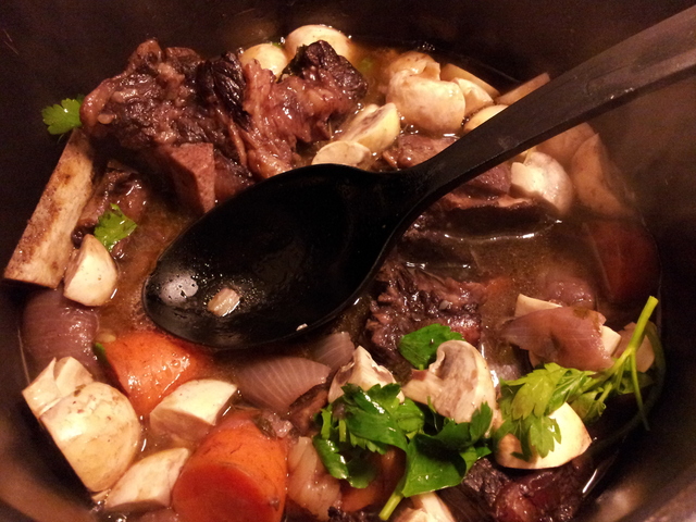 Boeuf Bourguignon (Forenklet)