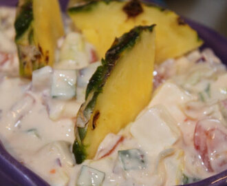 Chilisallad med yoghurt