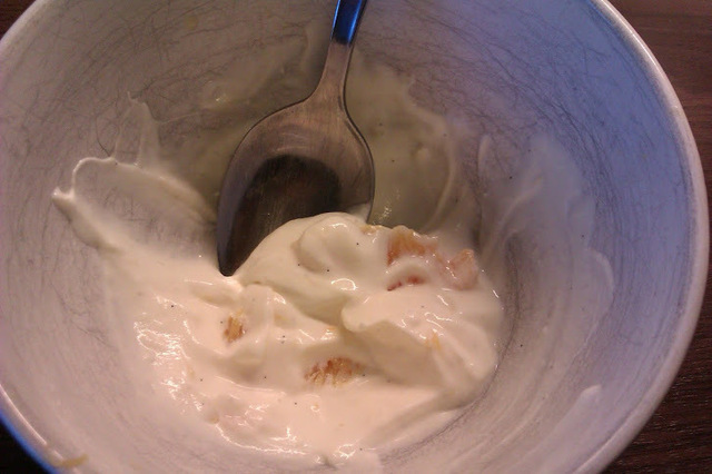Yoghurtkrem med appelsinfilét