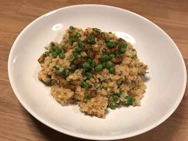 Quinoa Khichdi – Quinoa- og linserisotto