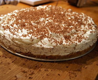 Sjokoladeostekake med Baileys