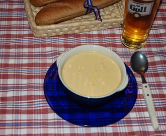 Kremet fiskesuppe fra Island