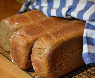 Saftig rugbrød med gulrot