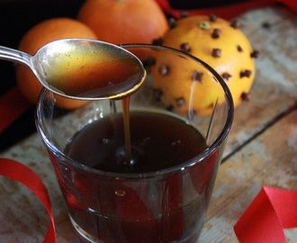 Appelsin- og ingefærsirup
