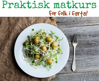 Kurs i praktisk matlaging for folk i farta!