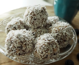 Coconut protein balls