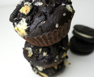 SJOKOLADE OREO MUFFINS