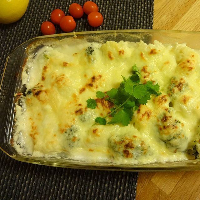 Gratinert blomkål & brokkoli !