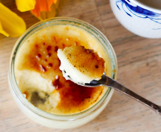 Skyr Creme Brulee; uten raffinert sukker