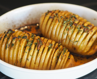 Hasselback poteter til grillsesongen eller til en god middag <3