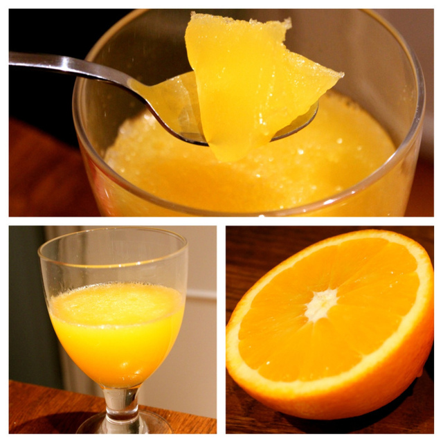 Appelsingelé med sukrinmelis