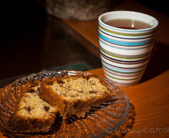 Banan brød med chocolate chip