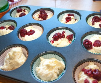 Coconut Cupcakes with vanilla bean frosting