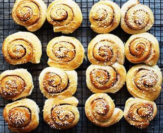 Slik får du luftige kanelboller