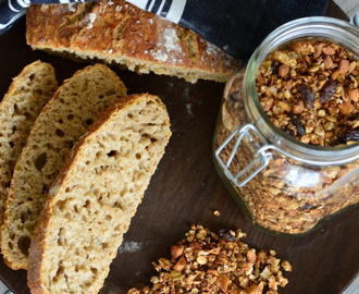 Nydelig hjemmelaget granola